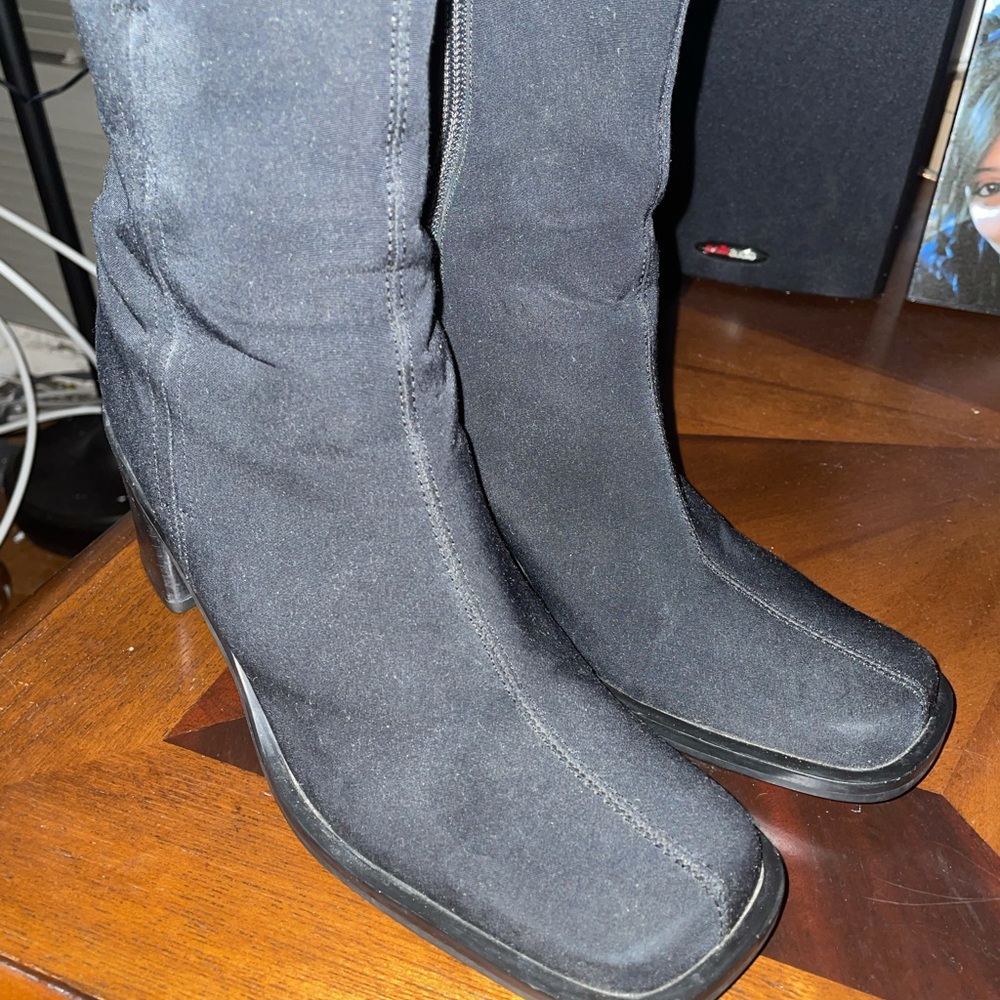 Women Suede Nine West ankle boots